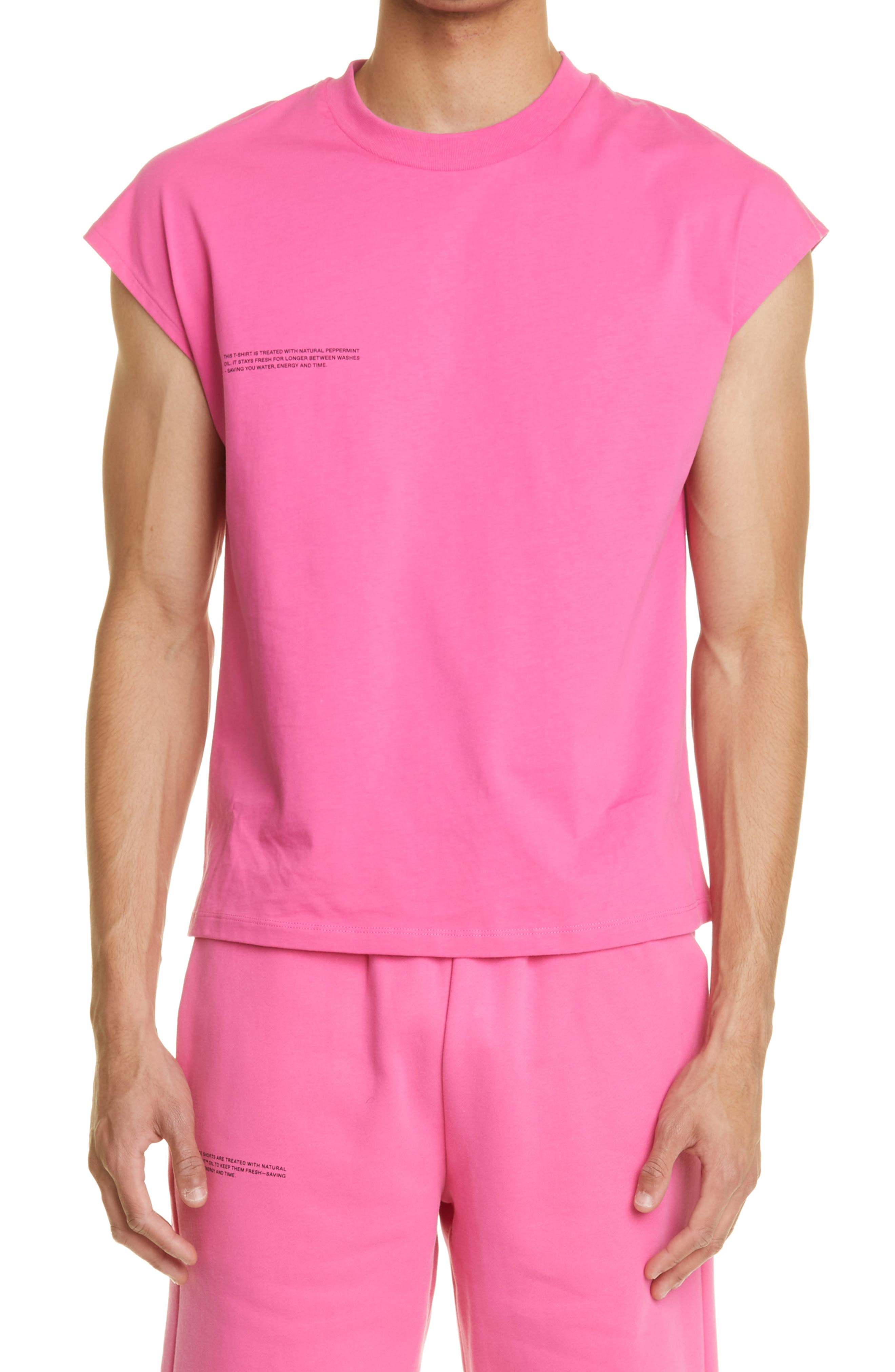 Organic Sweatpants - Flamingo Pink