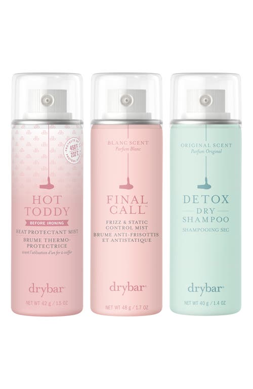 Drybar Triple Threat Travellers Set (Limited Edition) $45 Value in None