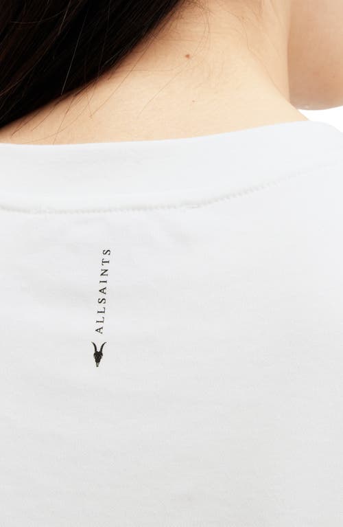 Shop Allsaints Lisa Crewneck T-shirt In White