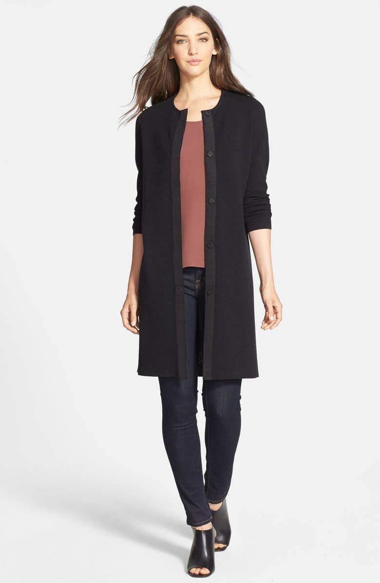 Eileen Fisher Washable Wool Knit Jacket (Online Only) | Nordstrom