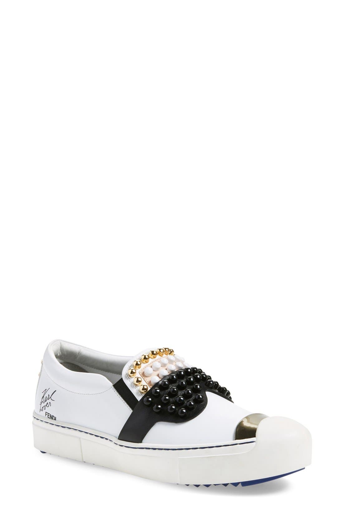 Fendi 'Karlito' Slip-On Sneaker (Women 