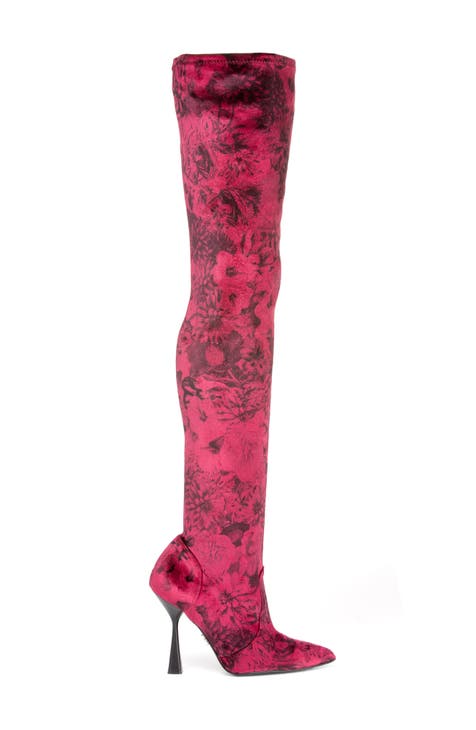 Red Knee-High Boots for Women | Nordstrom