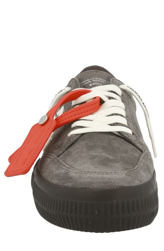 Shop Off-white Vulcanized Low Top Sneaker In Grey