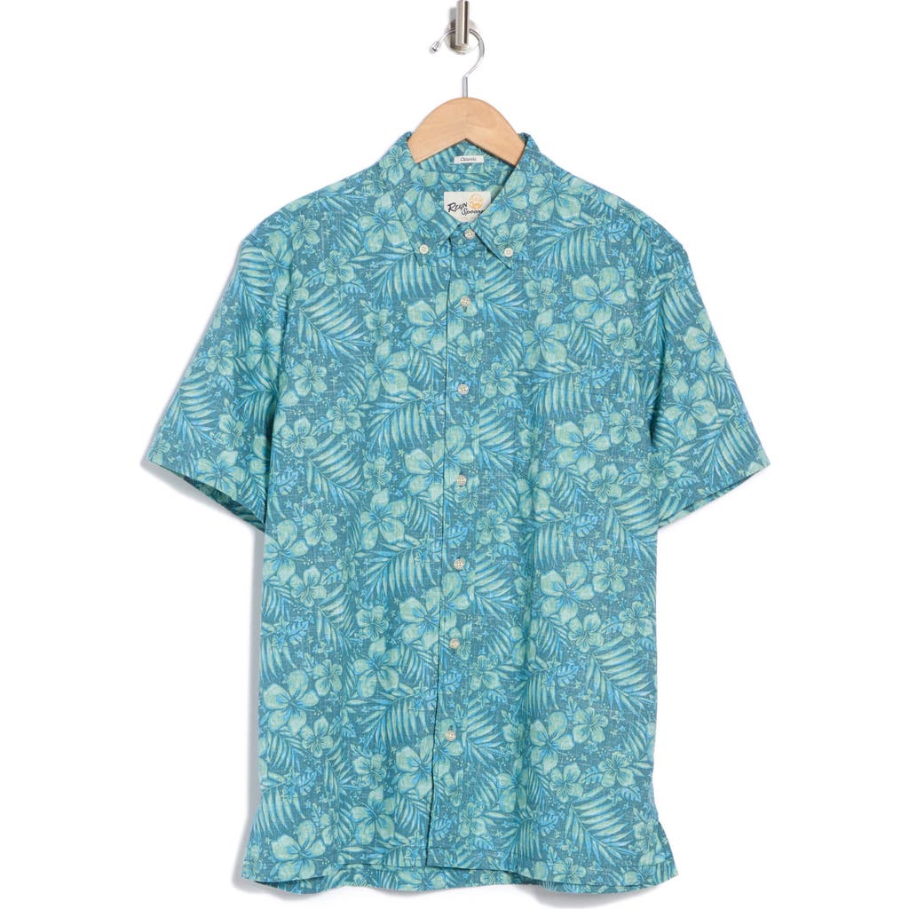 Reyn Spooner Hau Hele Classic Fit Short Sleeve Shirt In Balsam