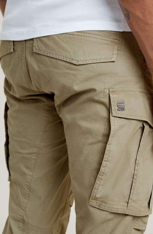 Shop G-star Rovic Zip 3d Tapered Fit Cargo Pants In Ensis Green