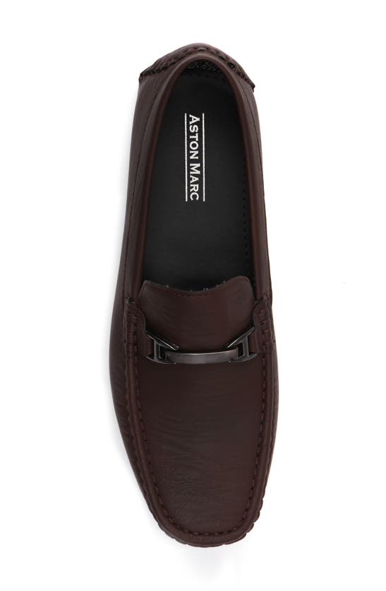 Shop Aston Marc Charter Bit Loafer In Brown