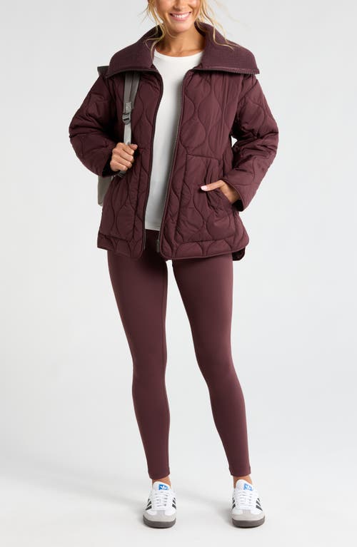 ZELLA ZELLA ONION QUILTED JACKET
