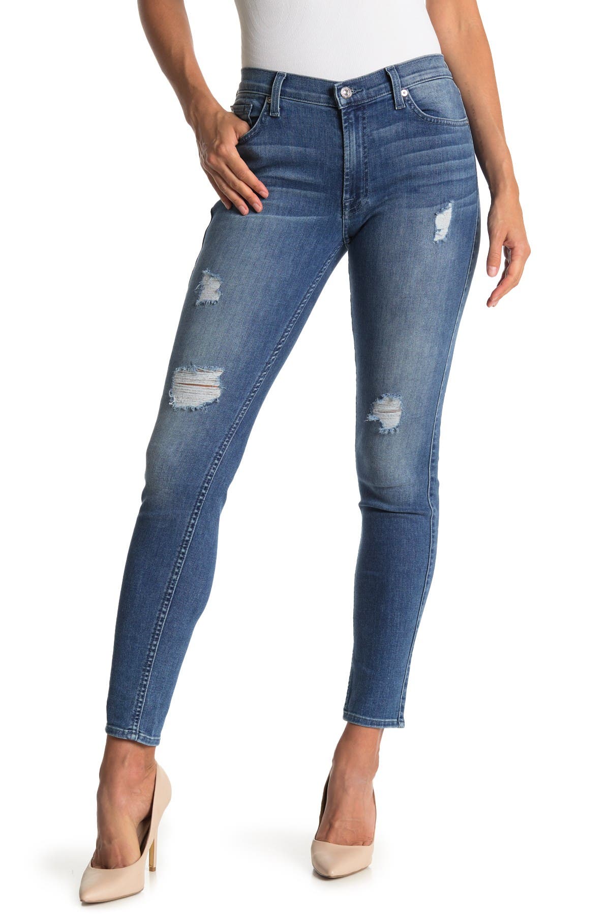 7 For All Mankind | Gwenevere Skinny Jeans | Nordstrom Rack