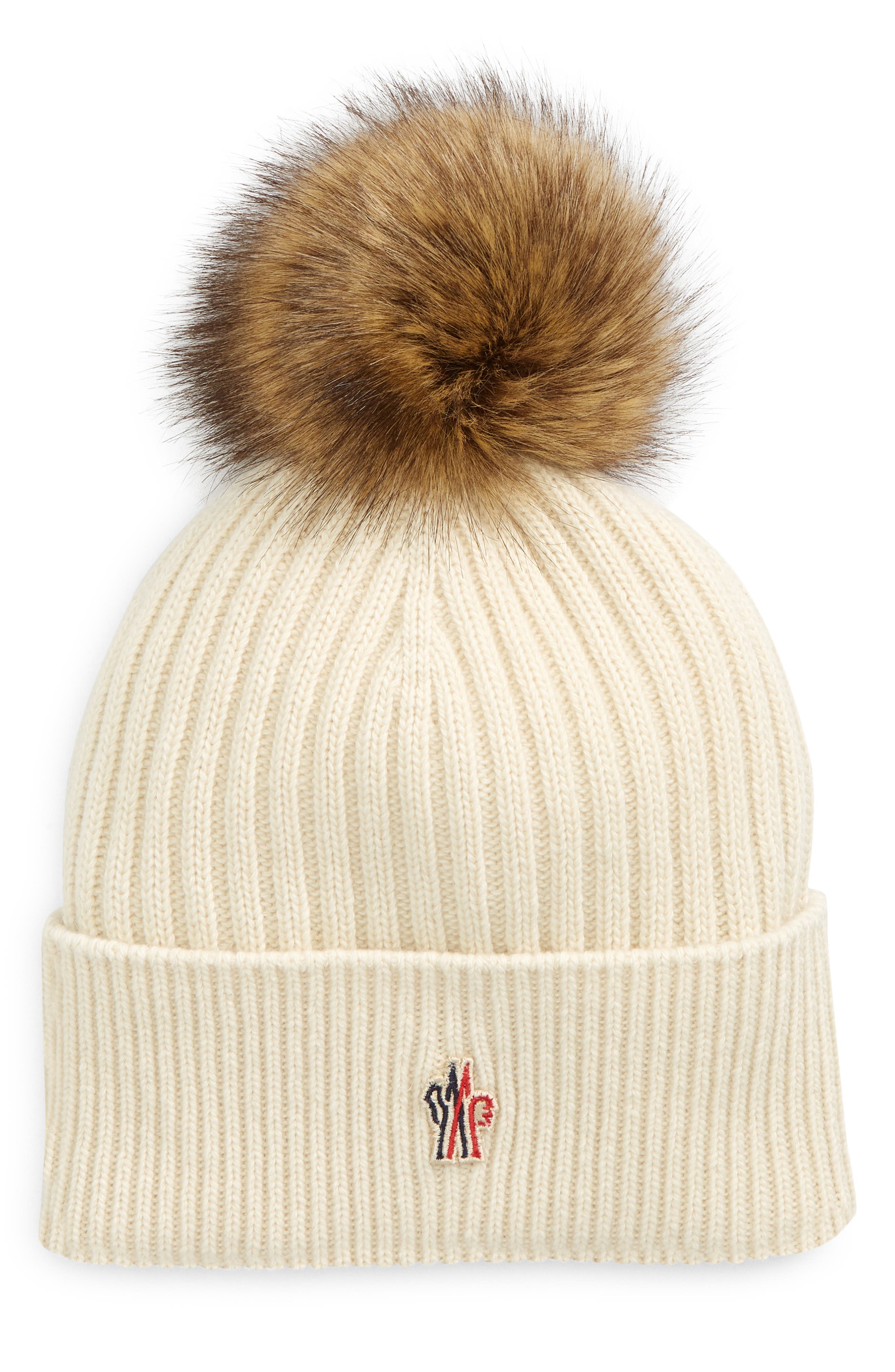 Womens Hats Moncler Hats Natural Moncler Womens Hat in White - Save 18% 