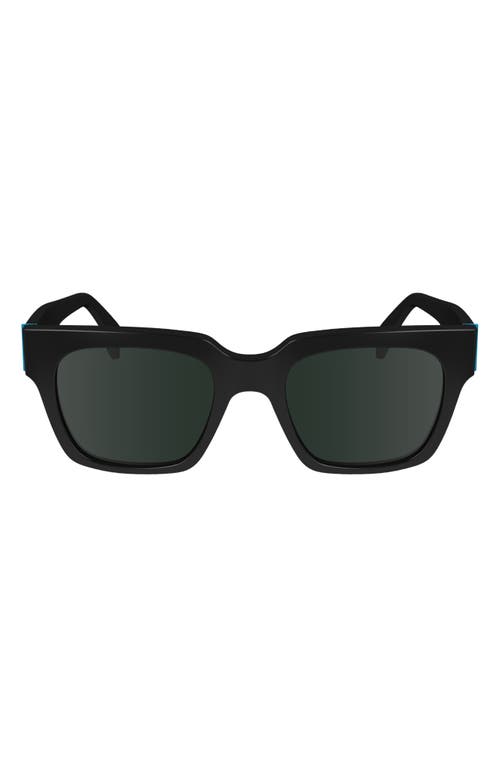 Paul Smith Men's Kenley Acetate Square Sunglasses In Black