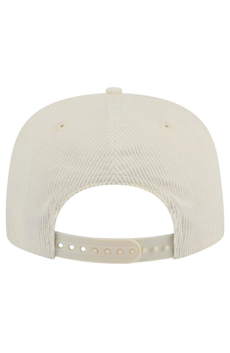 New Era Men's New Era Cream Oakland Athletics Throwback Bar Golfer