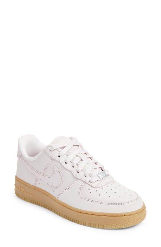 Nike Air Force 1 Premium In Pearl Pink/ Light Brown