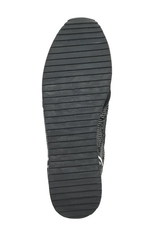 Shop Dkny Mabyn Sequin Sneaker In Black/white