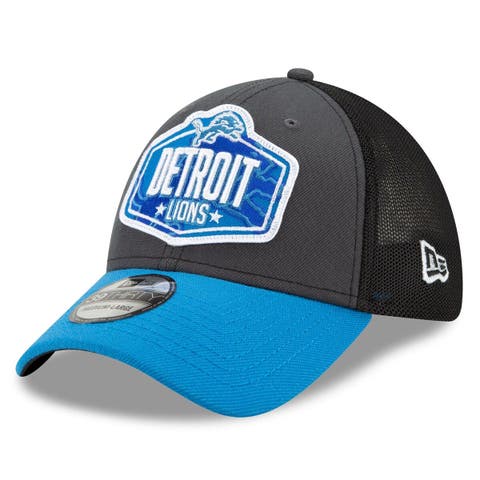 Detroit Lions Men's New Era Neo 39THIRTY Flex Hat - Blue - Detroit