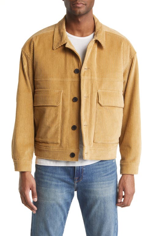 FRAME Corduroy Jacket in Camel at Nordstrom, Size Small
