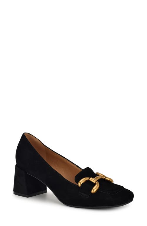 Nine West Veepe Bit Loafer Pump In Black