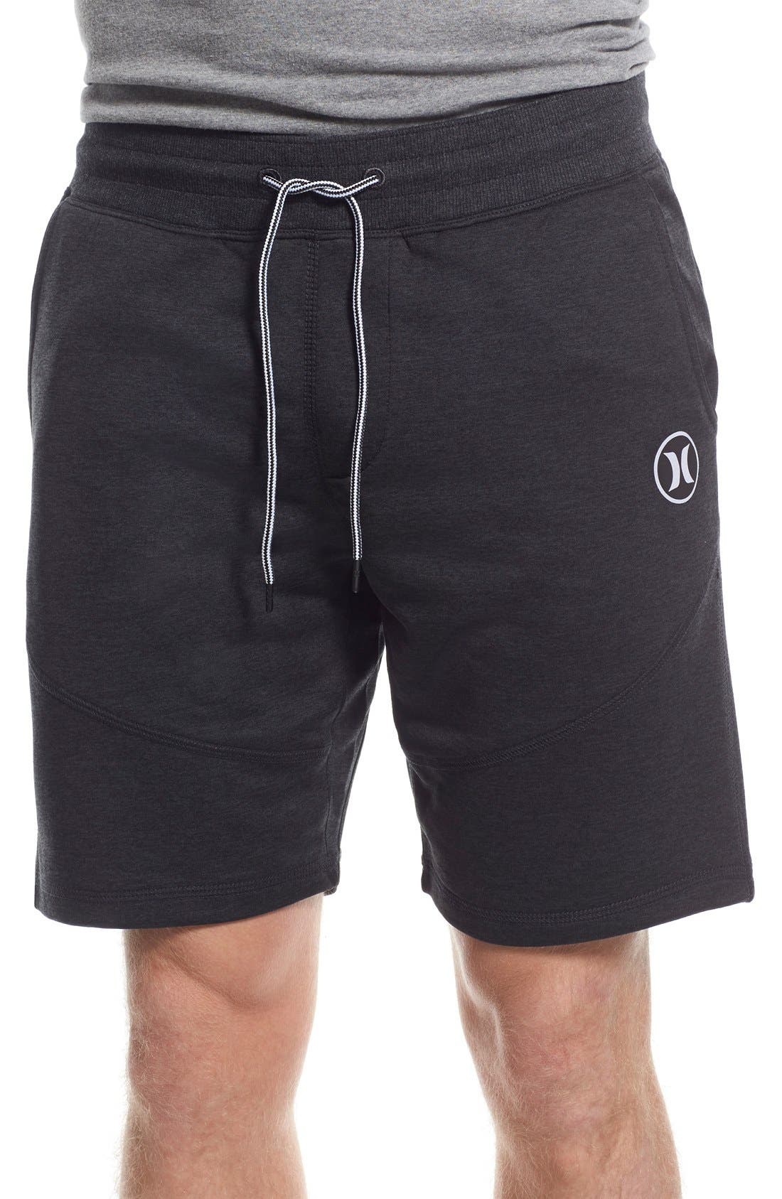 hurley fleece shorts