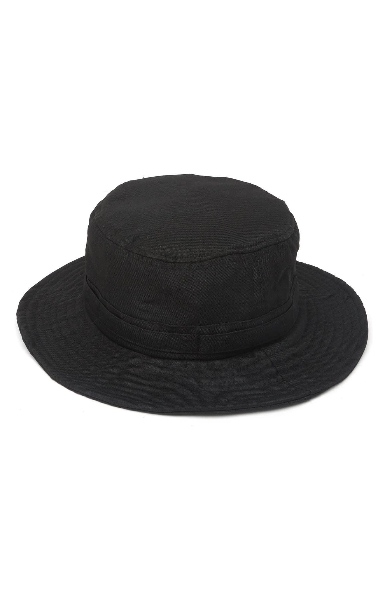 Abound Washed Camo Bucket Hat In Black