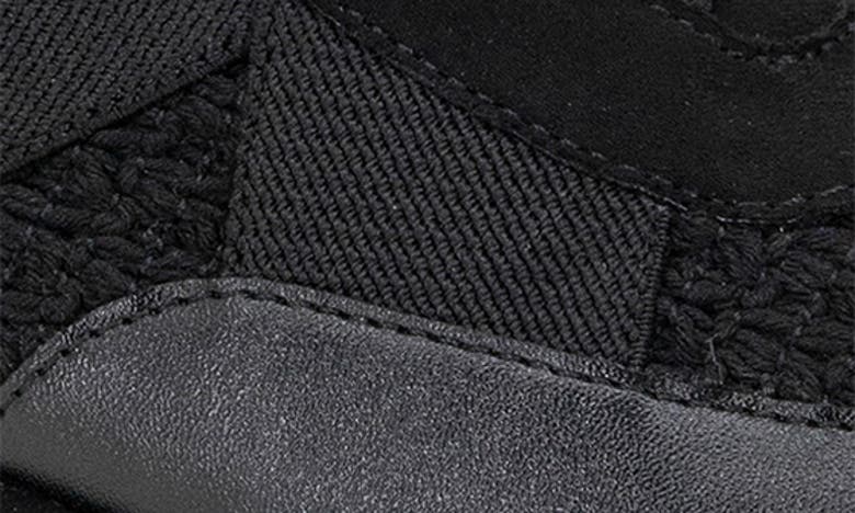 Shop Reaction Kenneth Cole Klancy Sneaker In Black Crochet