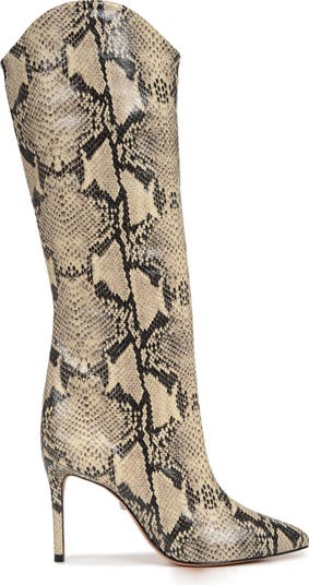 Schutz snakeskin online heels