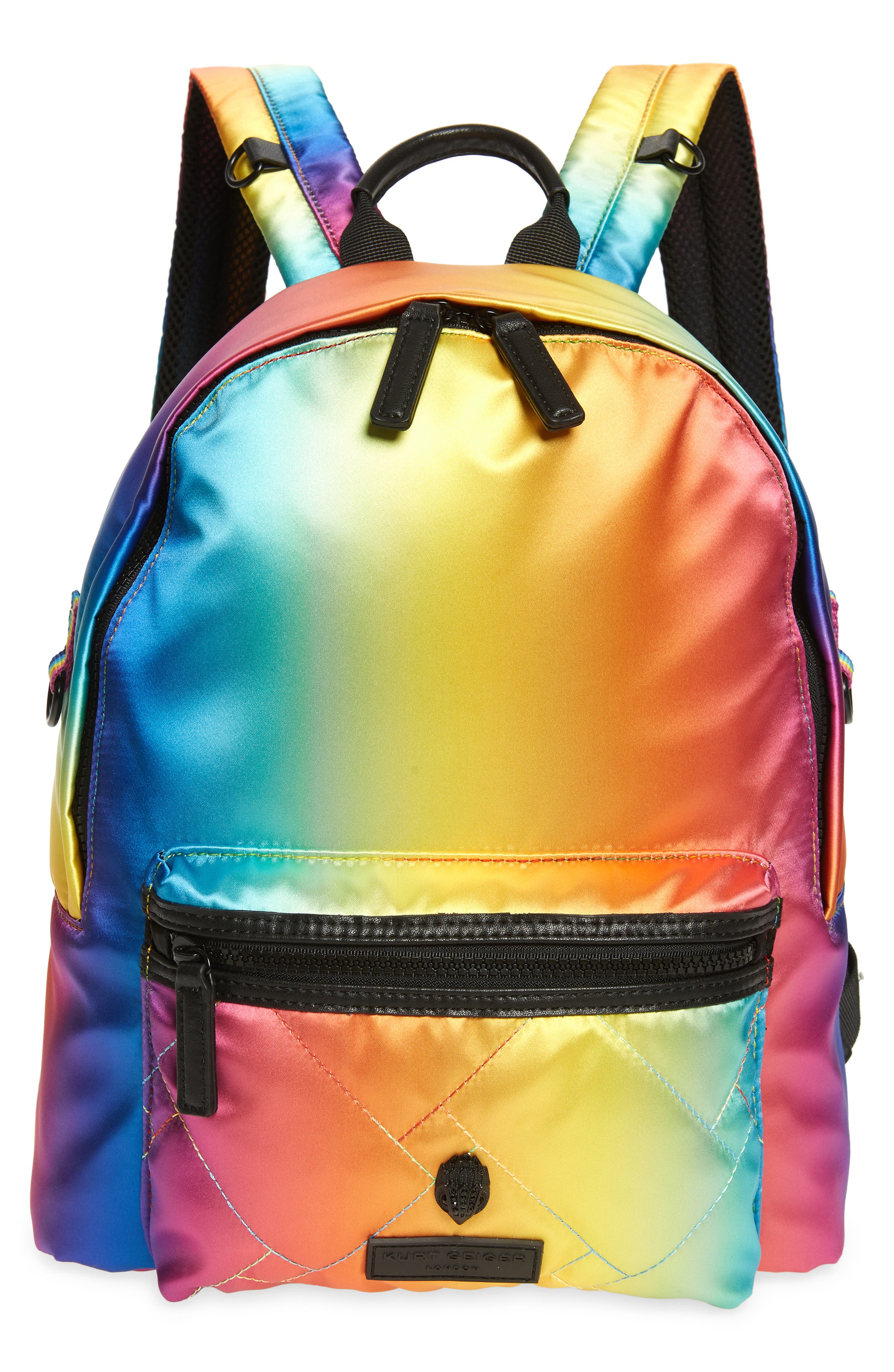 kurt geiger rainbow backpack