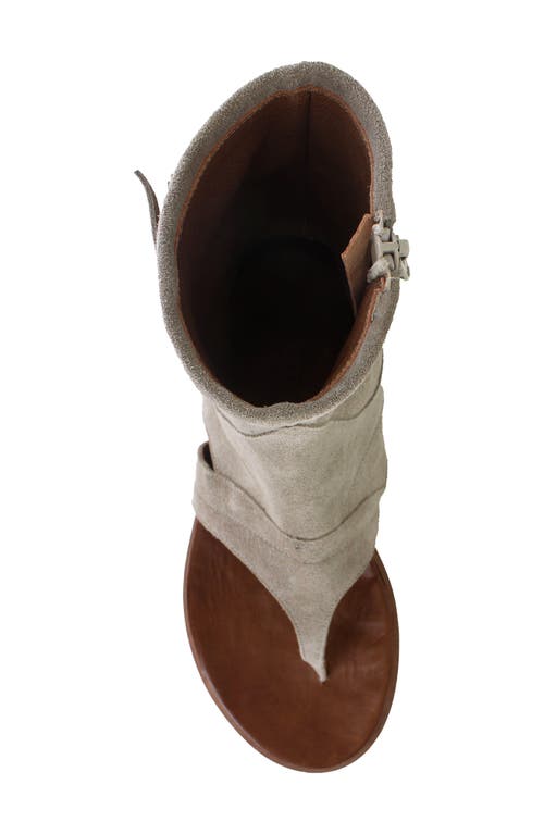 Artisan Crafted By Zigi Aldonza Gladiator Sandal In Off White/ Grey