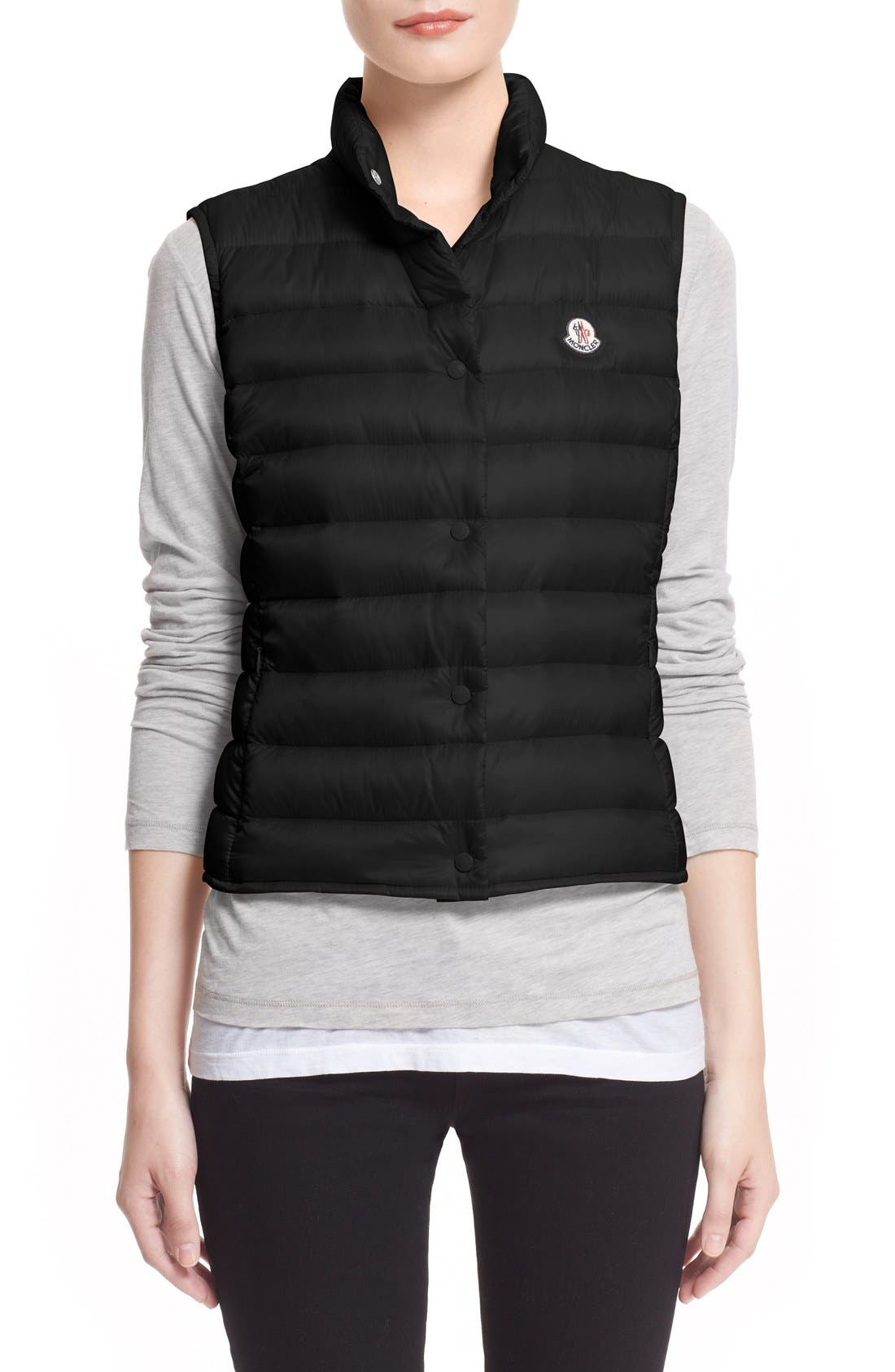 moncler liane quilted down gilet