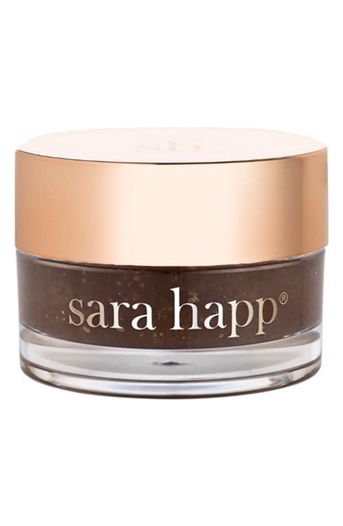 sara happ The Lip Scrub in Brown Sugar