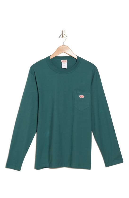 Armor-lux Heritage Ave Long Sleeve T-shirt In Green