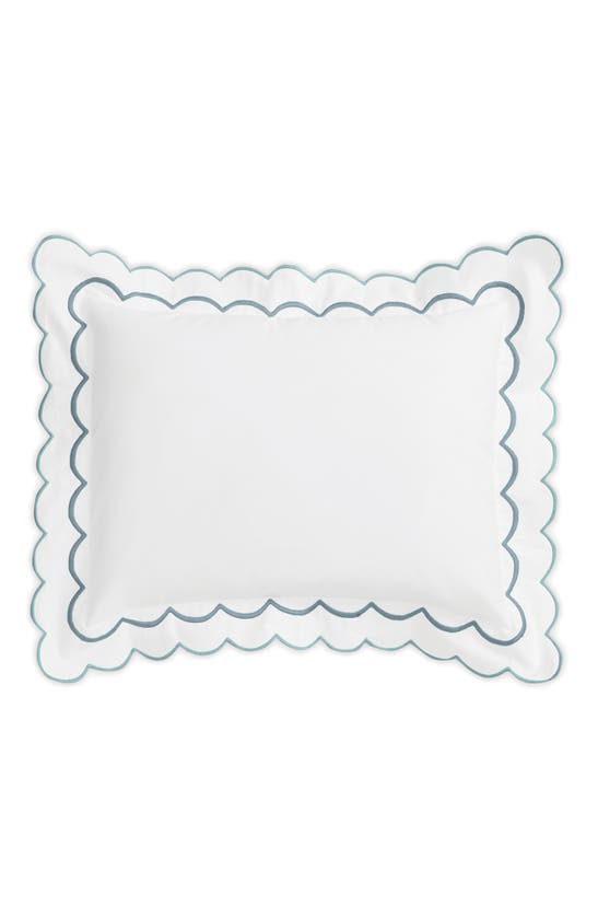 Matouk India Boudoir Sham In Cerulean ModeSens