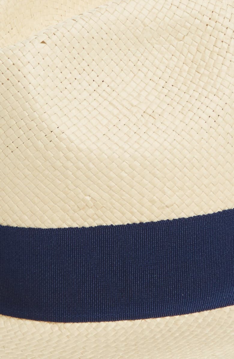 MICHAEL STARS 'Well Weathered' Straw Panama Hat, Main, color, BAMBOO