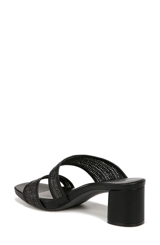 Shop Naturalizer Inez Slide Sandal In Black Fabric