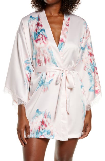 IN BLOOM BY JONQUIL LOVELY RITA FLORAL WRAP ROBE