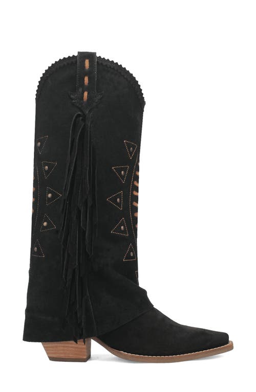 Shop Dingo Spirit Trail Knee High Western Boot In Black