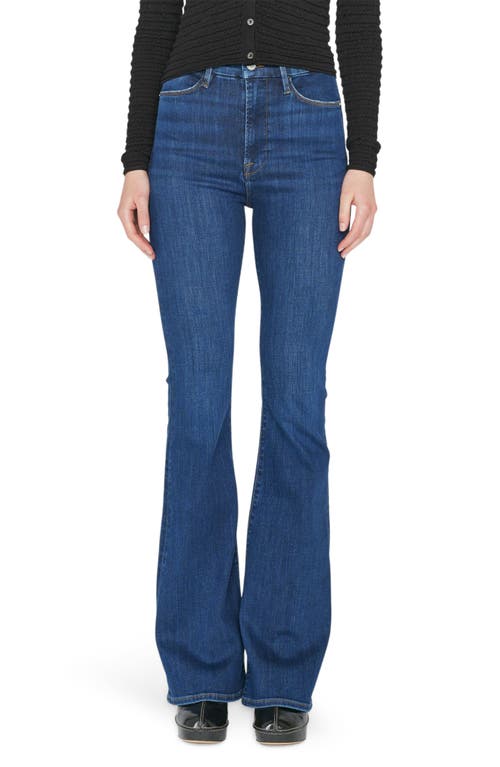 FRAME Le Superhigh Waist Flare Jeans in Majesty at Nordstrom, Size 27