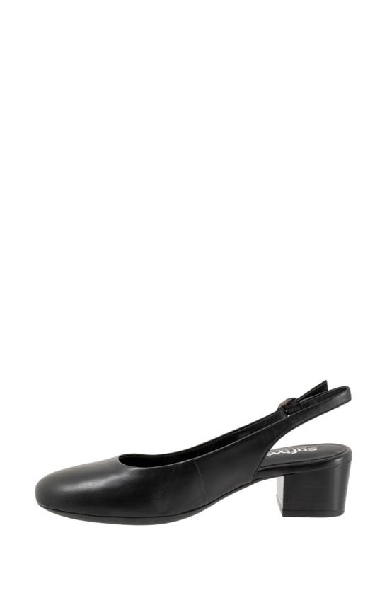 Softwalk Largo Slingback Pump In Black