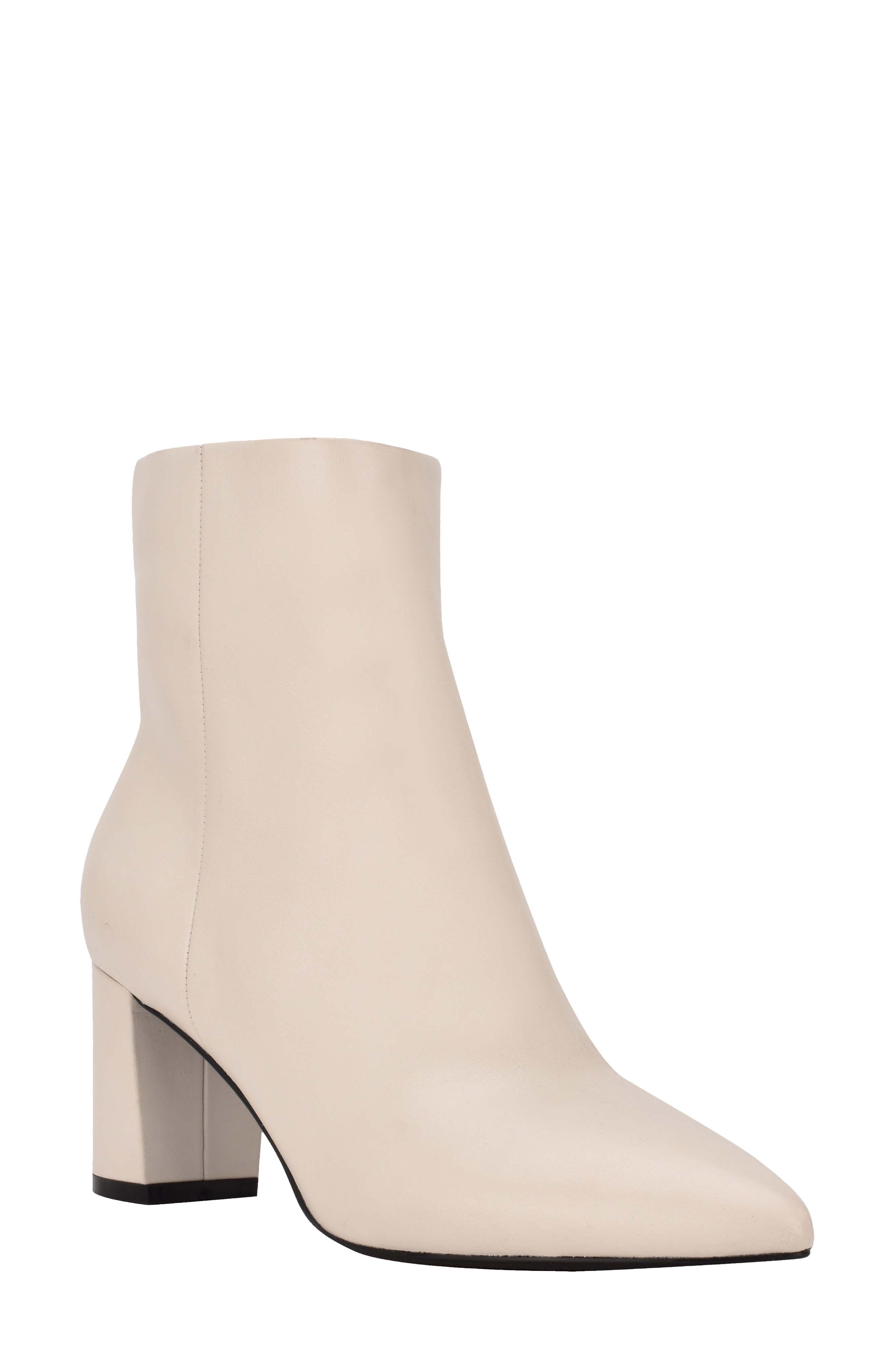 ivory suede boots