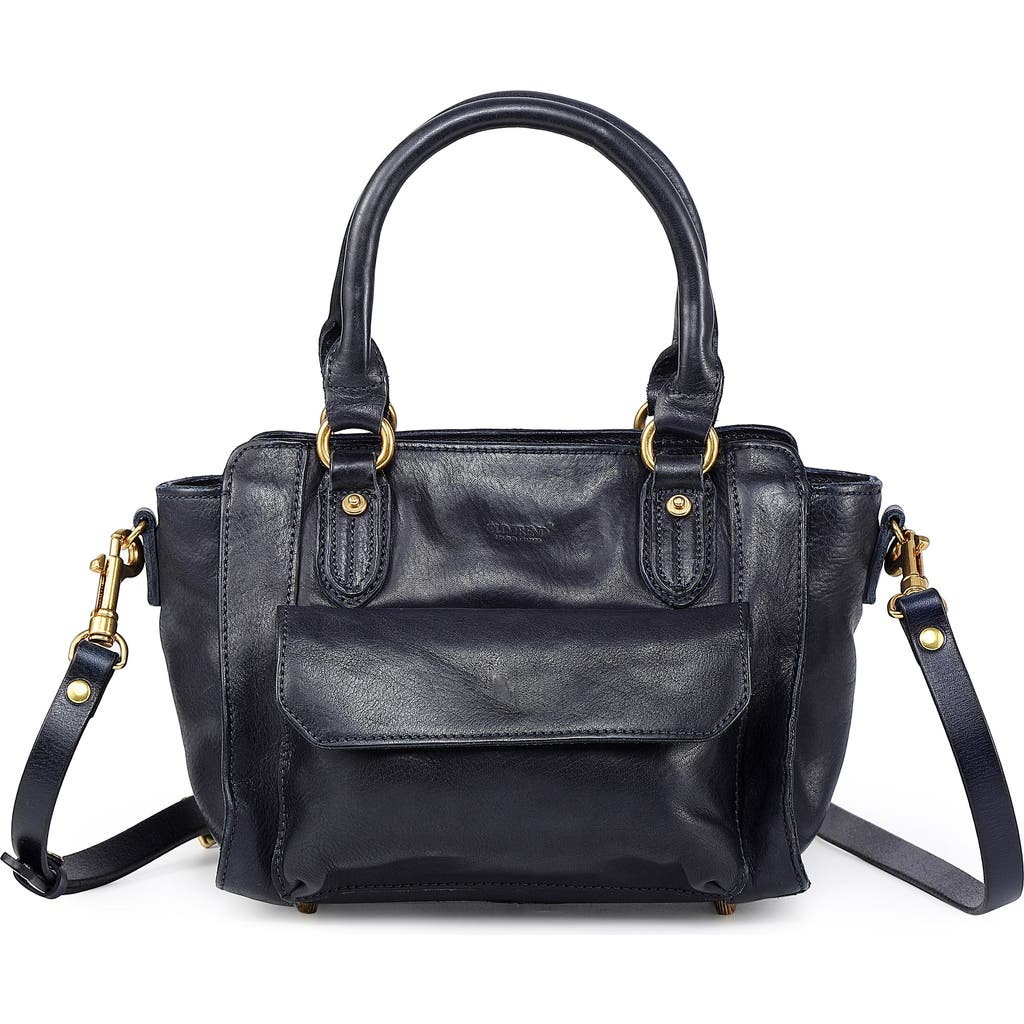 Old Trend Pansy Mini Satchel Bag In Navy