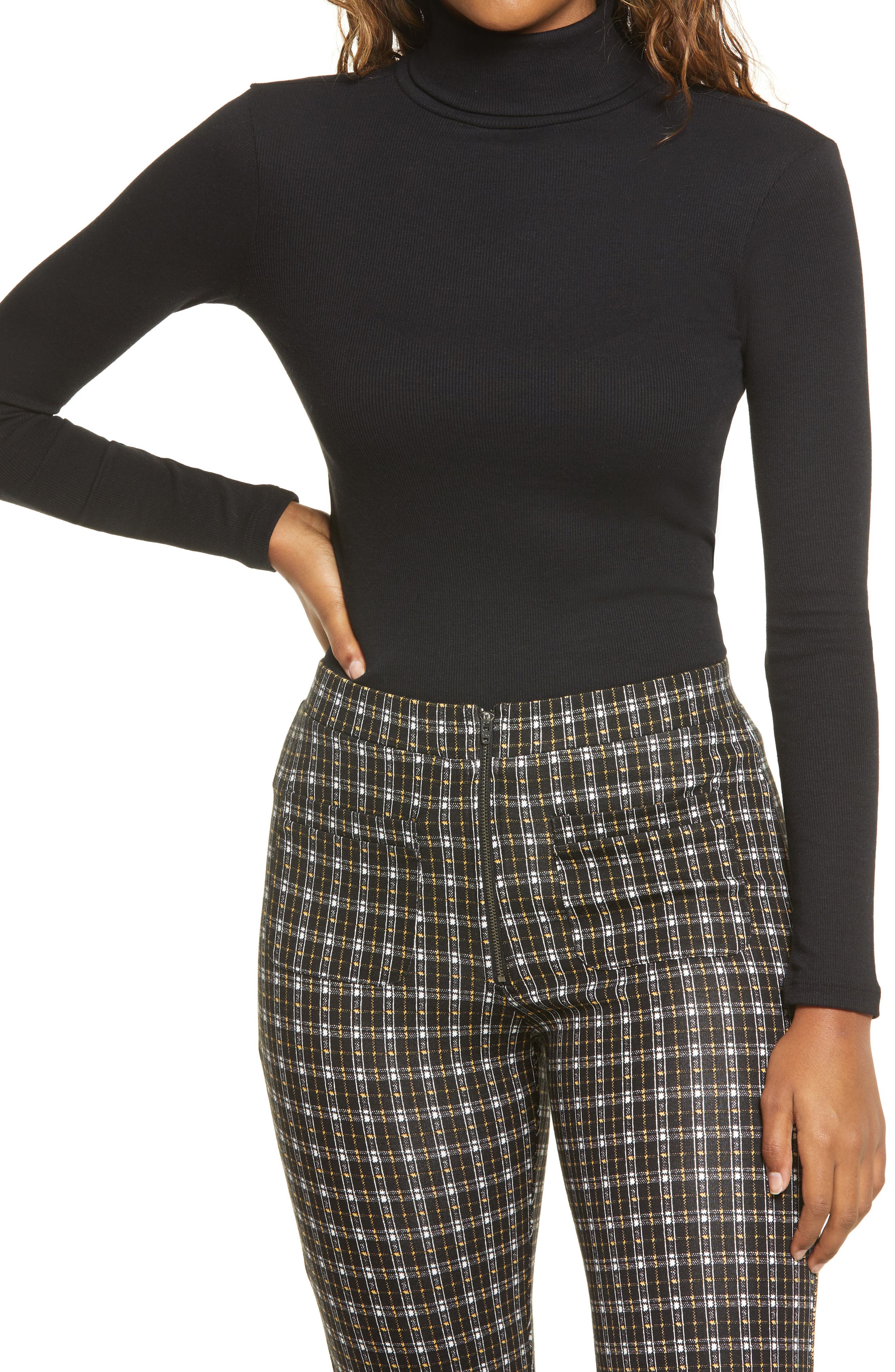 BP. Turtleneck Ribbed Top | Nordstrom