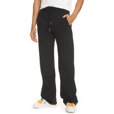 Off-White Diagonal Stripe Sweatpants, Black