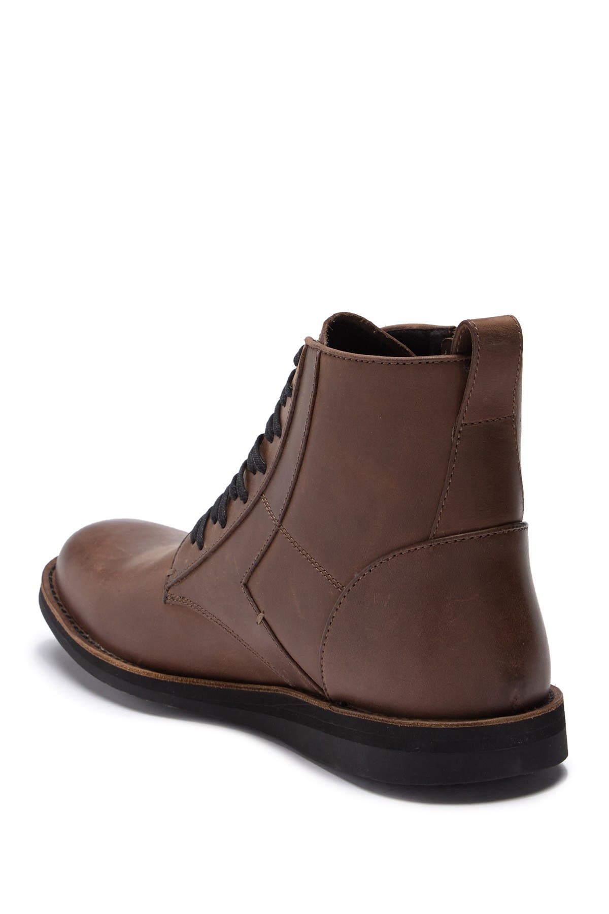 john varvatos star b side zip leather boot