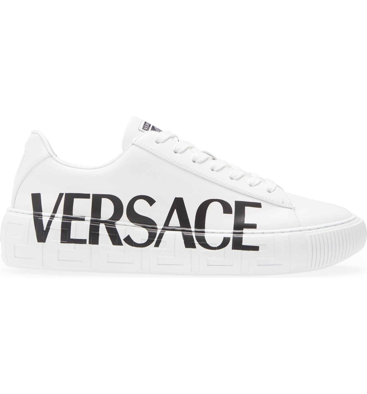 Versace Greca Logo Low Top Sneaker | Nordstrom