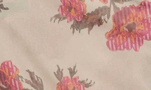 Shop Free People Floral Layered Mesh Slipdress In Tea Combo