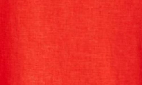Universal Standard Linen Blend Shift Dress In Valiant Poppy