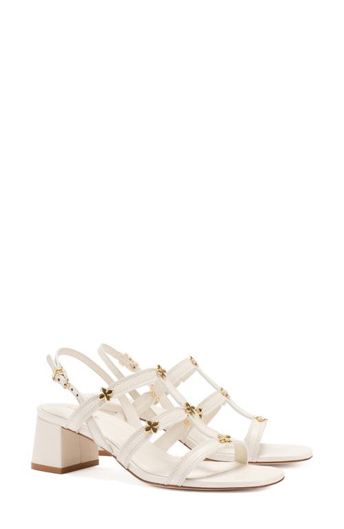 Larroudé Harmony Slingback Sandal Ivory at Nordstrom,