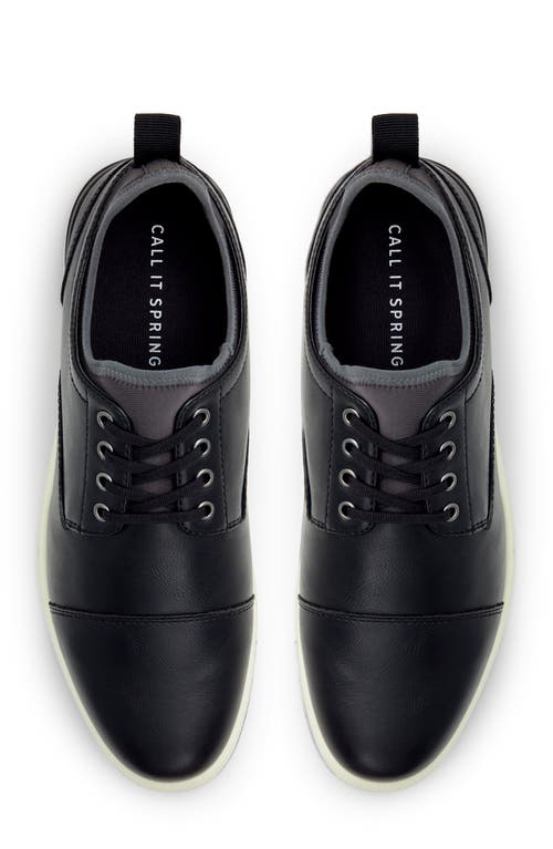 Call It Spring Harker Derby Sneaker In Black