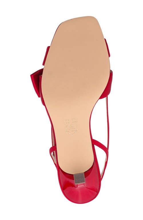 Nina Lizette Slingback Sandal In Red