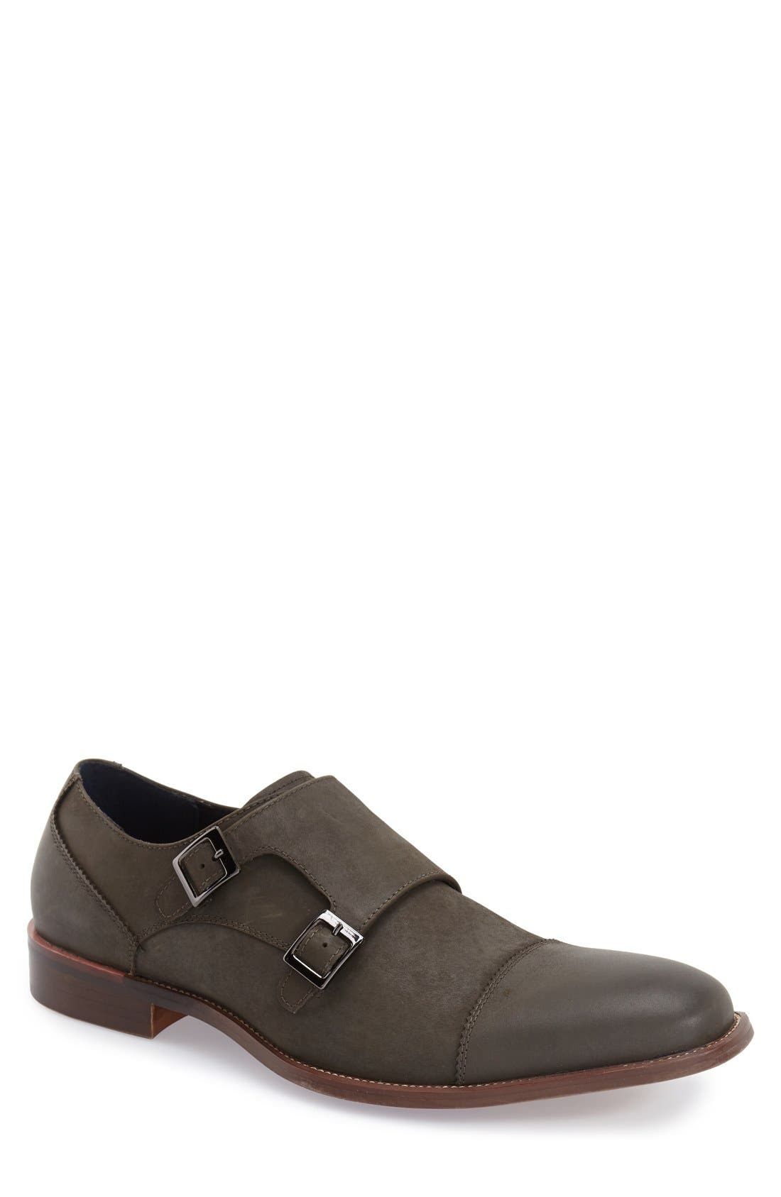 steve madden double monk strap shoes