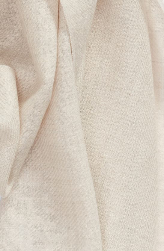 Shop Nordstrom Tissue Weight Wool & Cashmere Scarf In Beige Oat Medium Heather