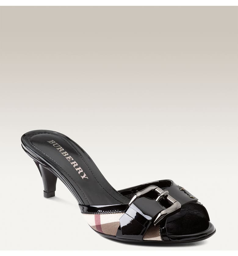 Burberry Kitten Heel Slide | Nordstrom